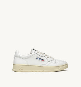 SNEAKERS MEDALIST LOW IN PELLE BIANCA
