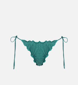Slip mare donna sbarazzino in lurex verde acqua Miami