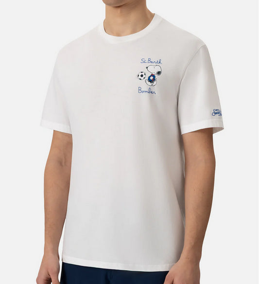 TSHIRT MANSNOOPY BOMBER 01